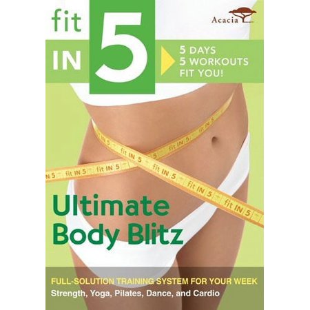 Fit in 5: Ultimate Body Blitz (DVD) Acorn Sports & Fitness
