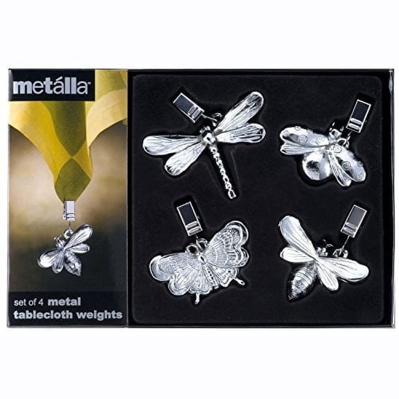 Prodyne Tablecloth Weights, 3" Silver