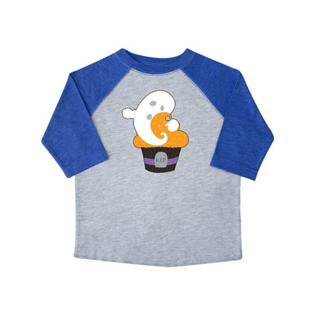 

Inktastic Cupcake With Ghost Gift Toddler Boy or Toddler Girl T-Shirt