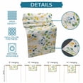 thumbnail image 7 of Hokiten Table Runners 120 Inches Long Dress Scarves, Eucalyptus Leaves Farmhouse Coffee/Dining/Kitchen Table Runner for Living Room, Farmhouse Spring Botanical Vines 13x120 Inch, 7 of 7