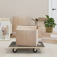 thumbnail image 1 of vidaXL Dolly Trolleys 2 pcs Rectangular 60x40x11.5 cm, 1 of 5