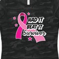 thumbnail image 4 of Inktastic Breast Cancer Awareness Had It Beat It Survivor Women's T-Shirt, 4 of 5