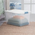 thumbnail image 7 of Sterilite 64 Quart Clear Plastic Storage Bin with White Latch Lid, 18 Pack, 7 of 7