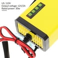 thumbnail image 3 of Shisuyan Motorcycle Battery Charger Power Display Charger Battery Maintainer Motorcycle Supply 12V 2A 110-240V (US Plug), 3 of 8