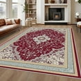 thumbnail image 5 of 3'x5' office floor mat for carpet outside carpet colorful area rug traditional area rug vintage area rug, 5 of 10