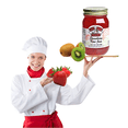 thumbnail image 2 of Strawberry Kiwi  Homestyle Southern Jams, 1 Pint Jar 1 lb 3 oz (538g) ALL Natural~Red Raspberry Seedless, 2 of 7