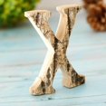 thumbnail image 3 of kurtrusly Handcraved Wooden Letters Door Numbers Alphabet Letter Floating Adress Name X, 3 of 8