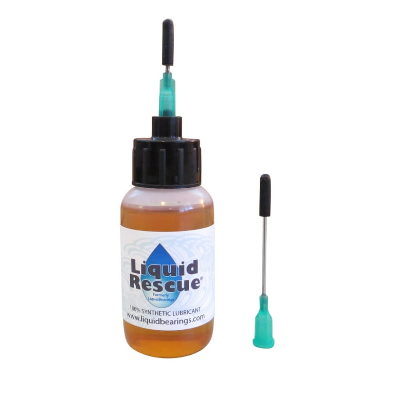 Liquid Rescue 100 Synthetic Oil for Squeaky Office Chairs Sticky File Cabinet Drawers and All Office Equipment