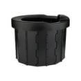 thumbnail image 2 of Inodoros portátiles, orinal, inodoros multiusos para acampar para adultos y niños, para navegar al aire libre, interior, mochila, coche de pesca negro Cola Baño portátil, 2 of 8