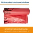 thumbnail image 6 of McKesson infectious Waste Bags - Star-Sealed Bottom, 1.6 mil - Red, 40 gal to 45 gal Capacity, 40 in x 46 in, 100 Ct, 6 of 6