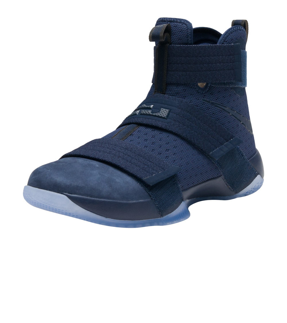Puerto crucero Infantil Nike Men's Lebron Soldier 10 SFG Basketball Shoes-Navy - Walmart.com