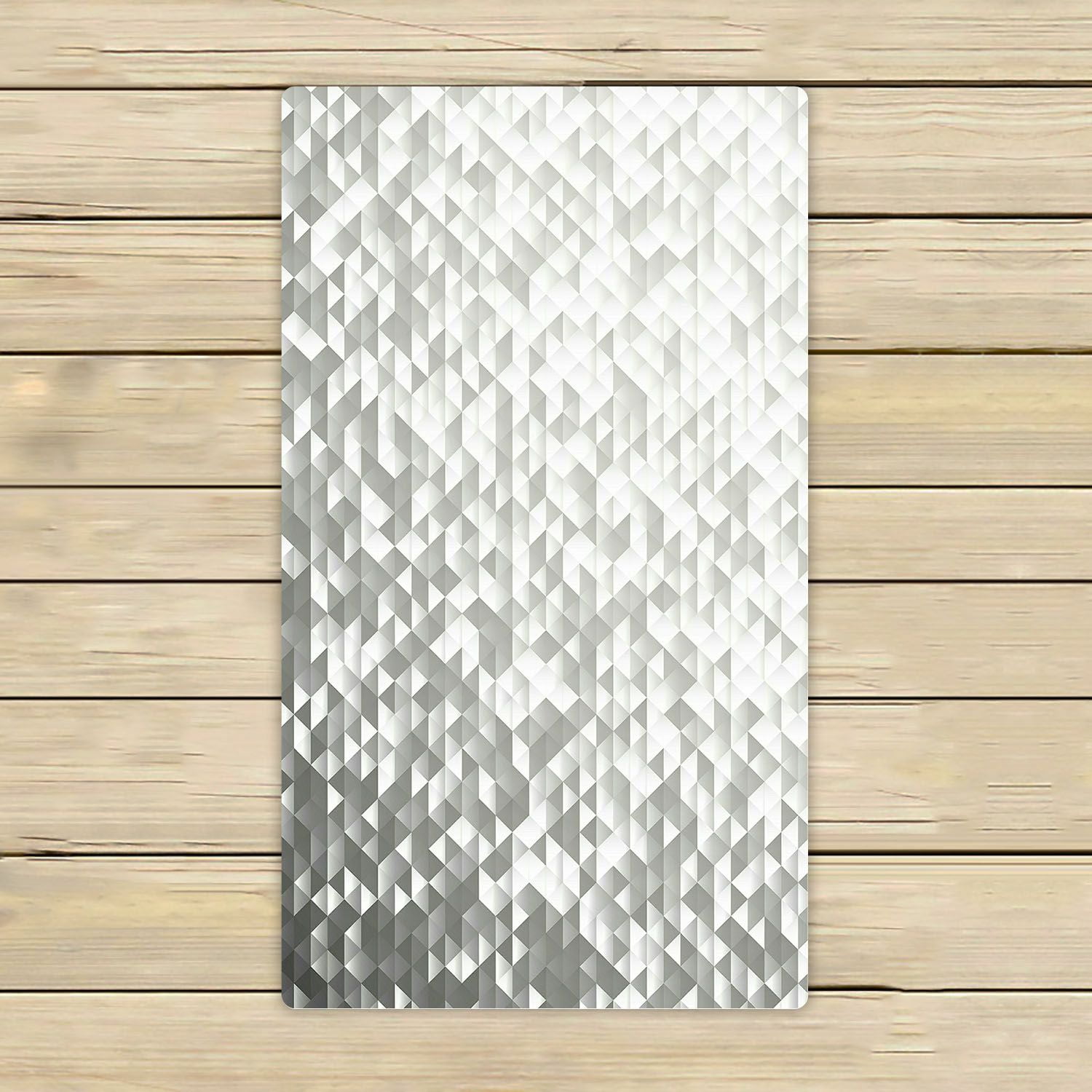 silver glitter towels