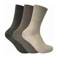 thumbnail image 1 of 3 Pack Ladies Non Elastic Thermal Diabetic Socks for Poor Circulation, 1 of 2