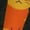 Orange-C, variant on Uaswgudfs Halloween Legging Pants for Women 2025 Fashion and Cat Printed Trouser Elastic Waist Workout Jogger Yoga Pant Orange 2XL