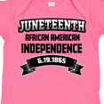 thumbnail image 4 of Inktastic African American Independence Juneteenth Boys or Girls Baby Bodysuit, 4 of 5