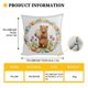 thumbnail image 3 of Uuiauoio Easter Bunny Rabbit Pillow Case Colorful Bunny Throw Pillow Cover Spring Holiday Decorative Throw Pillow Easter Pillowcase Square Cushion Cover for Couch, 3 of 6