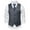 Gray, variant on AOOCHASLIY Fall Clothes Men's Winter Formal Bussiness Tuxedo Suit Waistcoat Vest Top