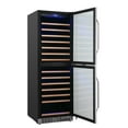 thumbnail image 5 of Edgestar Cwr1553dd 142 Bottle 24" Built-In Or Free Standing Dual Zone Double Door Wine, 5 of 7
