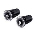 thumbnail image 1 of sweethay Tapones para extremos de barra de bicicleta de montaña, 2 uds., bloqueo de aleación de aluminio, accesorios para bicicleta, tapón Ciclismo negro, 1 of 6