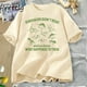 thumbnail image 4 of Camiseta retro Los dinosaurios no leían Camisetas gráficas para mujeres y hombres Camisetas para amantes de los libros Camisetas de animales de los años 90 Regalos de lectura Ropa para mujeres, 4 of 5