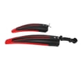 thumbnail image 4 of Bicycle Front Rear Mudguard, 1Set High Pressure PVC Bicycle Mudguard  For 24 Inch Front And Rear Wheels For 22 Inch Front And Rear Wheels Red, 4 of 8