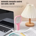 thumbnail image 6 of Electric Swatter, Swatter Electric, Plastic Mesh, 6X5 In, Mosquito Zapper, Ergonomic Grip,, Pink, 1 Pc, Portable Led Light, Rechargeable Power, 6 of 6