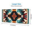 thumbnail image 4 of Southwestern Native American Geometric Mouse Pad Extended Large Gaming Mousepad Non-Slip Rubber Big Keyboard Desk Mat 31.5 X 11.8 Inch, 4 of 7