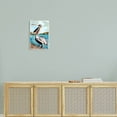 thumbnail image 2 of Nautical Pelican Bird Beak Animals & Insects Painting Unframed Art Print Wall Art, 2 of 6