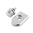 thumbnail image 2 of Motorcycle Seat Bolt Mounting Screw Cover, Silver/Black, 2 of 4