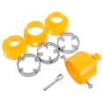 thumbnail image 1 of KAKOWELY electric pipe threader 1 Set Pvc Threading Tool Kit For Plastic Pipes Tap And Die Set For Plumbing Projects Threading Dies And Taps For Professional And Diy Use, 1 of 5
