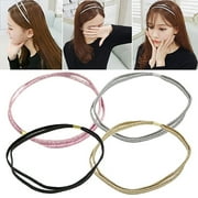 Jiaroswwei Fashion Elastic Headband Head Piece Hair Band Jewelry for Women Girl Lady