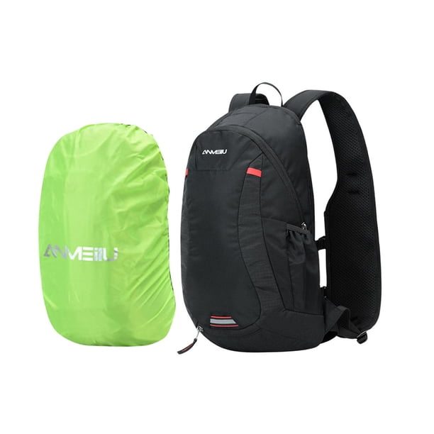 Mochila de ciclismo Mochila de senderismo Regalo del día Mochila práctica, Bolsa de viaje para equipaje, para correr Montar Trekking Hombres Negro
