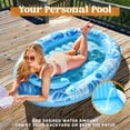 thumbnail image 3 of Tumbona hinchable para piscina de bronceado Sloosh, 70 x 50 cm, color azul, 3 of 7