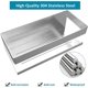 thumbnail image 2 of Shower Shelf Bathroom Shelf No Drilling Shower Shelf with Hook - Wall Mounted Shower - 304SUS Stainless Steel - for Kitchen, Bathroom, Office, Hotel (, 2 of 4