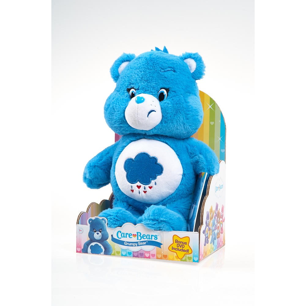 Care Bears Grumpy Bear Plush with DVD - Walmart.com