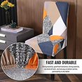 thumbnail image 3 of Funda elástica para silla de comedor, Protector extraíble, lavable, moderna, Universal, para el hogar, restaurante, Bar, Hotel, 3 of 5