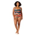 thumbnail image 4 of Anne Cole Plus - Women's Scoop Neck Shirred One Piece Swimsuit, 4 of 4