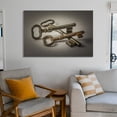 thumbnail image 6 of Three Skeleton Keys Metal Old Poster Decorative Painting Canvas Wall Art Living Room Posters Bedroom Painting,Unframe-style,24x36inch(60x90cm), 6 of 8
