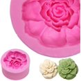 thumbnail image 5 of ZHAOCHENG Moldes para velas con forma de rosas en 3D, moldes para jabón con forma de flores, moldes de silicona para chocolate, moldes para fondant, moldes para decorar pasteles, herramientas para hor, 5 of 5