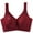 c01Red, variant on Plus Size Bras for Women Hot Drilling No Underwire Full Coverage Everyday Bra Comfortable Wireless Padded Bras Gray XXXXXL