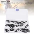 thumbnail image 4 of Fishing Rod Repair Kit, Portable Non Entanglement Prevent Wear Ceramic Loop Stainless Steel Frame Rod Tip Repair Kit Multi Sizes  for Outdoor, 4 of 7