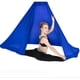 thumbnail image 2 of Tela de yoga antigravedad, hamaca de tela de yoga aérea columpio de yoga para yoga antigravedad, ejercicios de inversión 400*280cm azul oscuro Jormftte LN-2266-2, 2 of 3