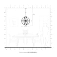 thumbnail image 2 of 49646-13 Livex Lighting Stoneridge - 6 Light Pendant in Industrial Style - 24 Inches wide by 28 Inches high-Textured White Finish    -Traditional, 2 of 9