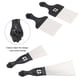 thumbnail image 5 of 4PCS Black Comb Set Metal Afro Hair Style Comb Curly Hair Black Suit Steel Needle Comb Herramient MABOTO Peine, 5 of 6