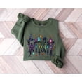 thumbnail image 2 of RosaWear Witchy Sweatshirt, Witch Black Cat Potion Halloween Crewneck, 2 of 7