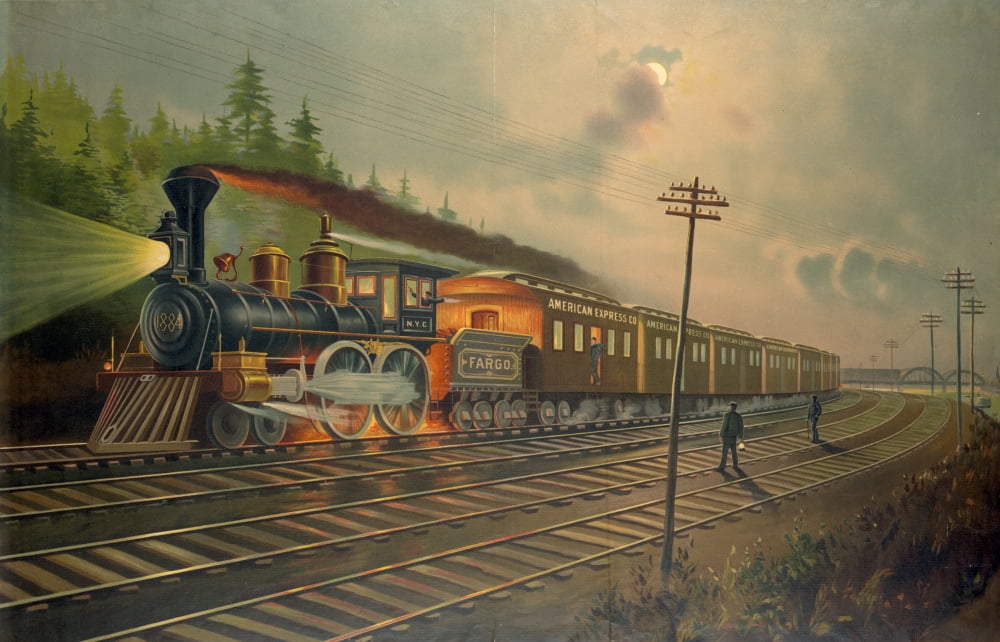 New York Central Railroad. /Nthe American Express Company'S Express