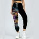 Zlekejiko Pants Womens Waisted Comfy Workout Joggers Sweatpants High