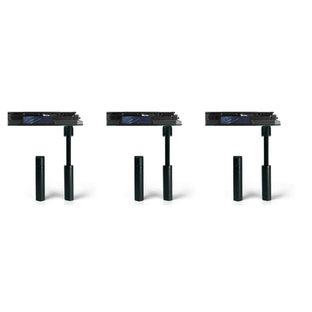relayinert Lightweight Graphics Card Holder With For GPU Support Durable Alloy GPU Holder Invisible 3Set