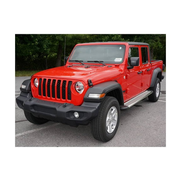 Fits Jeep Gladiator Running Boards RB2-TS Side Steps 2020 - Present Polished Stainless Steel Romik