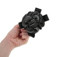 thumbnail image 4 of Unique Bargains 1 Pc Flower Duckbill Hair Clips for Home Gray, 4 of 5